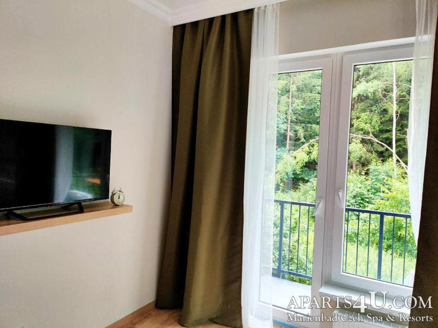 Apartment Grun Wald Mariánské Lázně Exterior foto
